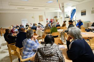 Die Stadtteilgespräche stoßen bei den Bürgerinnen und Bürgern auf großes Interesse. Foto: StadtKommunikation / Hude
