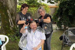 Barber Angels kommen am Sonntag ins Eggerheim der Caritas. Foto: Caritas