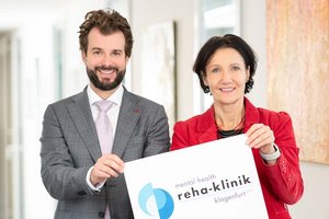 Mag. Petra Müller (Geschäftsführerin & Pflegedienstleiterin mental health reha-klinik klagenfurt) und Prim. Dr. Christoph Wassermann (Ärztlicher Leiter mental health reha-klinik klagenfurt) Foto: mental health reha-klinik klagenfurt