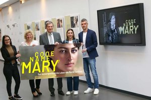Ausstellung „Code Name ,Mary‘“ im ÖGB/AK Bildungsforum. Foto: AK Kärnten/Helfried Fasser