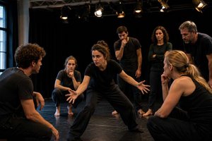 Theater-Workshop in Klagenfurt: „Wer bin ich und wenn ja wie viele“. Foto: Symbolbild