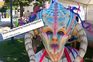 Klagenfurter Bodypainting-Video weltweiter Internethit