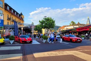 Betrüger: Zwei Deutsche kamen mit nicht bezahltem Ferrari zum Sportwagenfestival. Foto: Mein Klagenfurt/Symbolbild