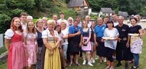 Rund 600 Besucherinnen und Besucher beim 41. Gurnitzer Pfarrfest. Foto: zVg