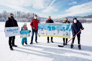 Wintersport-Offensive: Die gratis Eislaufsaison wird eröffnet. Foto: Büro LH Kaiser