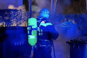 Einsatz der Feuerwehr in Feschnig. Foto: Berufsfeuerwehr Klagenfurt