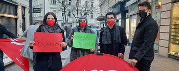 One Billion Rising in Klagenfurt - Gegen Gewalt an Frauen