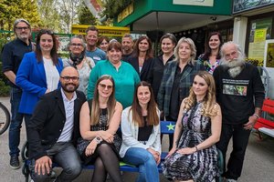 Gruppenfoto vor der Veranstaltung auf Johns Sternenbank, die erste Johns Sternenbank der Welt, die beim Reptilienzoo Happ besucht werden kann. Foto: Soldaten mit Herz/I.Jashari