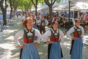 Volkstanzgruppe Lindwurm vertrat Klagenfurt beim Folklorefestival auf Madeira. Foto: Funchal Folk - Arraial do Mundo/Facebook