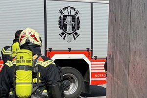 Die Berufsfeuerwehr Klagenfurt musste heute zu einem Wohnungsbrand ausrücken. Foto: Berufsfeuerwehr Klagenfurt