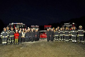 Die Klagenfurter Feuerwehrjugend. Foto: zVG