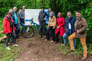 Legalisierte Mountainbike-Wege: Falkenberg Singletrails eröffnet. Foto: Tourismus Region Klagenfurt