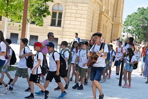 Größtes Jungendchorfestival Europas in Kärnten eröffnet. Foto: LPD Kärnten/Helge Bauer