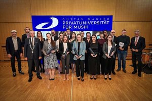 Akademische Feier an der Gustav Mahler Privatuniversität für Musik. Foto: LPD Kärnten/Bauer