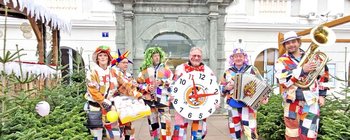 Faschingswecken in Klagenfurt mit der Faschingsgilde Waidmannsdorf