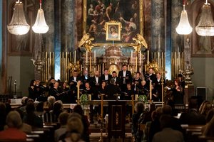 Konzerthaus Klagenfurt: Chor-Weihnacht am 17. Dezember 2021. Das Foto zeigt den Chor St.Egid. Foto: Arnold Poeschl
