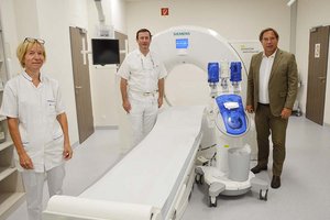 Barmherzige Brüder St. Veit/Glan nehmen Hochleistungs- Computer-Tomographen in Betrieb. Foto: Barmherzige Brüder