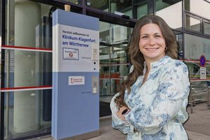 Bettina Käfer erste weibliche stellvertretende Betriebsratsvorsitzende im Klinikum Klagenfurt. Foto: Mein Klagenfurt/zVg