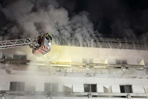 Mehrere Brände durch Feuerwerkskörper in Klagenfurt. Foto: FF Hauptwache Klagenfurt