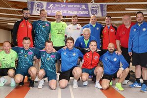Gemeinschaftsfoto KSK Klagenfurt-Magdalensberg und SK FWT-Composites Neunkirchen. Foto: KSK Klagenfurt-Magdalensberg