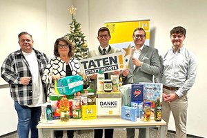 "Taten statt Worte“: 16. Lebensmittelsammelaktion für Bedürftige in Kärnten. Foto: zVg