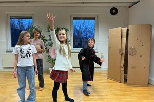 Theaterkurs „Ronja Räubertochter“ für Kinder und Jugendliche. Foto: TSK 
