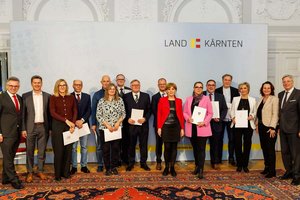 Land Kärnten ehrte Lebensretterinnen und Lebensretter. Foto: LPD Kärnten/Jannach