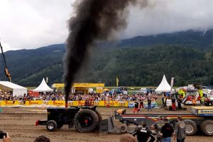 Tractor Pulling Weizelsdorf: Begeisterte Besucher, Aufreger auf Facebook. Foto: Mein Klagenfurt