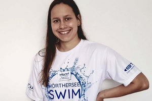 Die Schwimmerin und Biomedizintechnik-Studentin Aleksandra Bednarek will die Strecke Dover – Calais schwimmend zurücklegen. Foto: KK