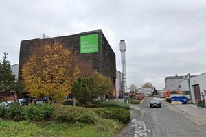 Das Bioenergiezentrum Süd in der Vogelsangstraße. Foto: Google Street View