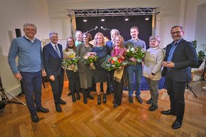 Literaturpreis des Landes für Prosa an Sieglind Demus. Foto: LPD Kärnten/Helge Bauer 