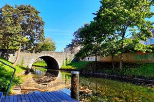 In den Lendkanal gestürzt: Tourist rettete betrunkene Radfahrerin. Foto: Mein Klagenfurt