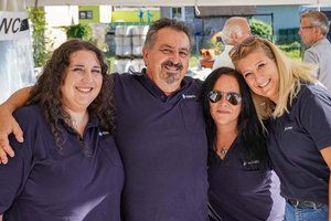 Lisbeth Probst, Mario Ramos, Melanie Colazizza, Petra Zussner. Foto: KK