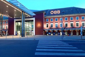 VCÖ-Bahnhoftest: Hauptbahnhof Klagenfurt belegt 6. Platz. Foto: Mein Klagenfurt