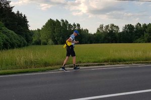 1100 Kilometer durch Österreich: Benefizläufer Siegfried Feitl morgen in Klagenfurt. Foto: 1100km.org
