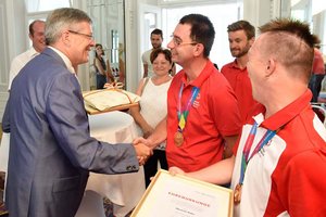 Kärntner Alexander Flechl zum Special Olympics-Sportler des Jahres gekürt. Foto: Archivfoto LPD Kärnten/Fritz