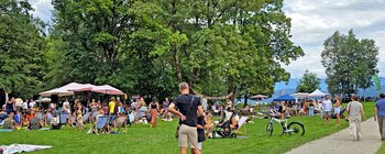 Blooom-Parkfest sorgte für angenehme Stimmung am Kreuzbergl