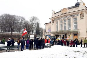 Lautes Demo-Wochenende in Klagenfurt