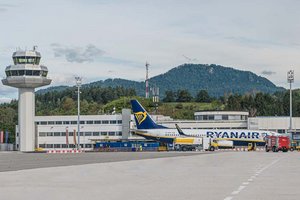 Ryanair am Flughafen Klagenfurt. Foto: Klagenfurt Airport