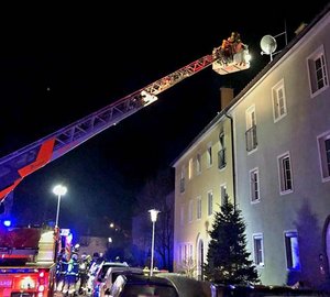 Nachbar rettet Wohnungsinhaber bei Wohnungsbrand in Waidmannsdorf. Foto: FF St. Martin / Klagenfurt
