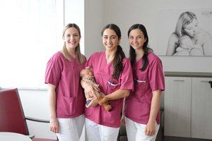 Sie bringen frischen Wind und neue Perspektiven in die Geburtshilfe. Foto: Barmherzige Brüder