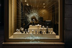 Einbruch in Uhrengeschäft in der Klagenfurter Innenstadt. Foto: Symbolbild