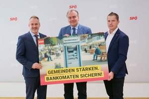 v. l.: Vallant, Kollros und Skubel. Foto: SPÖ Kärnten