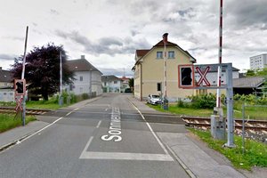 Umleitungen aufgrund Sanierung der Eisenbahnkreuzungen Mössingerstraße und Sonnwendgasse. Foto: Google Street View