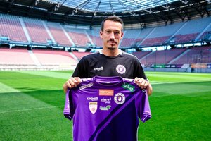 Michael Lang wechselt vom Bundesligisten Grazer AK nach Waidmannsdorf. Foto: Austria Klagenfurt/Kristan