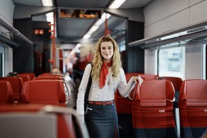 Wer was kann, geht zur Bahn. Foto: ÖBB Payr 