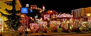 Das Klagenfurter Weihnachtshaus leuchtet wieder