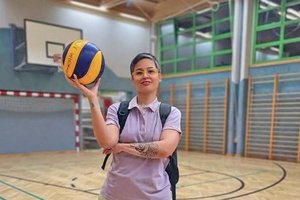 17 Jahre im iranischen Nationalteam: Behnoosh Behravan spielt nun für Österreich in Klagenfurt. Foto: Behnoosh Behravan