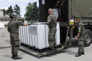 Ab morgen Unterstützt das Bundesheer bei der Trinkwasserversorgung in Klagenfurt. Foto: Bundesheer/Symbolbild