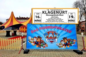 Das Figurentheater kommt mit Paw Patrol und Fireman Sam aufs Klagenfurter Messegelände. Foto: Mein Klagenfurt